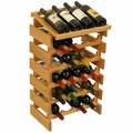 Razoredge 24 Bottle Dakota Wine Rack with Display Top - Light Oak RA3262400